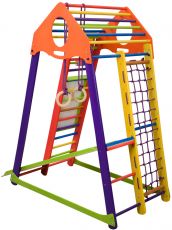 Дитячий спортивний комплекс SportBaby BambinoWood Color Plus